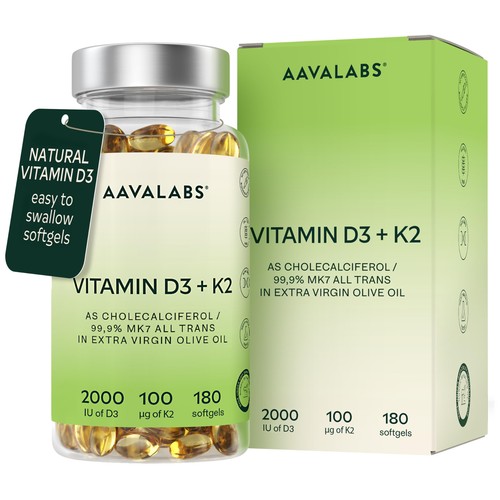 Vitamin k2 mk7 - d3, premium