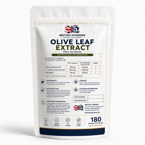 Olive leaf extract - 450mg, 40%