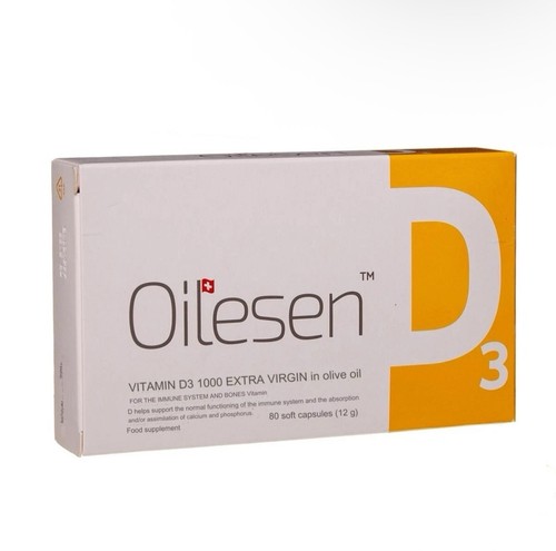 Oilesen vitamin 1000 80 - oilesen, d3