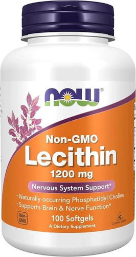 Now foods lecithin 1200mg - now, 100