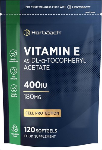 Vitamin capsules 400iu - e, 120
