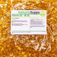 Vitamin D3 3000IU Capsules -