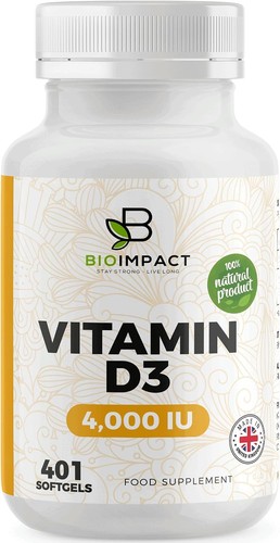 Vitamin 4000 softgels - d3, iu
