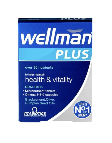 Vitabiotics wellman plus dual - plus,