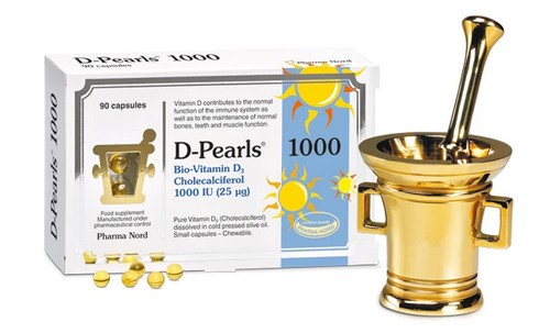 Pharma nord pearls 1000iu - nord, d-pearls