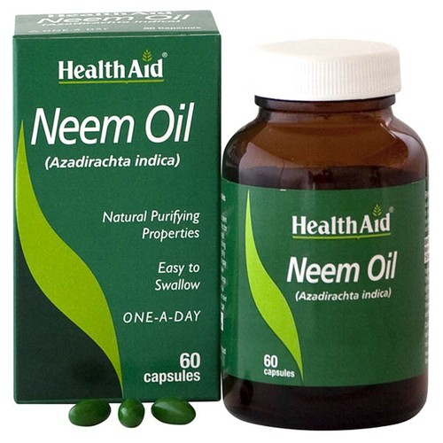 Healthaid neem oil food - healthaid,