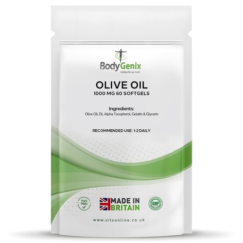 Bodygenix olive oil capsules - bodygenix,