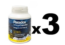3 x 60 Paradox Omega 3:6:9 Oil