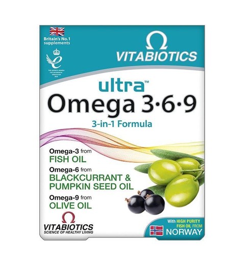 Vitabiotics ultra omega - ultra, omega-3.6.9