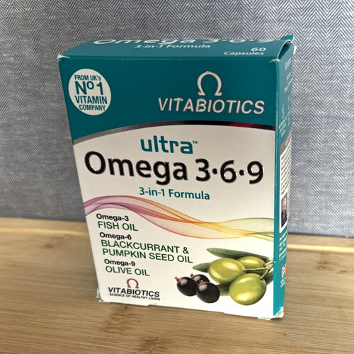 Vitabiotics ultra omega 9 - omega, 3-6-9