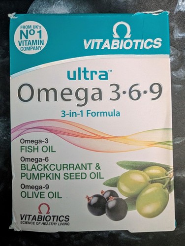 Vitabiotics ultra omega 9 - vitabiotics,