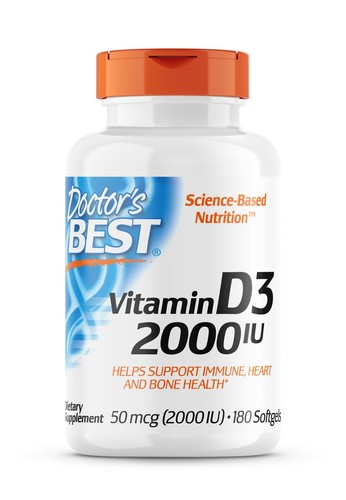 Doctor best vitamin 50mcg - vitamin, d3