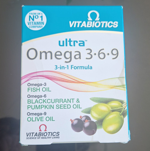 Vitabiotics ultra omega 9 - omega, 3-6-9